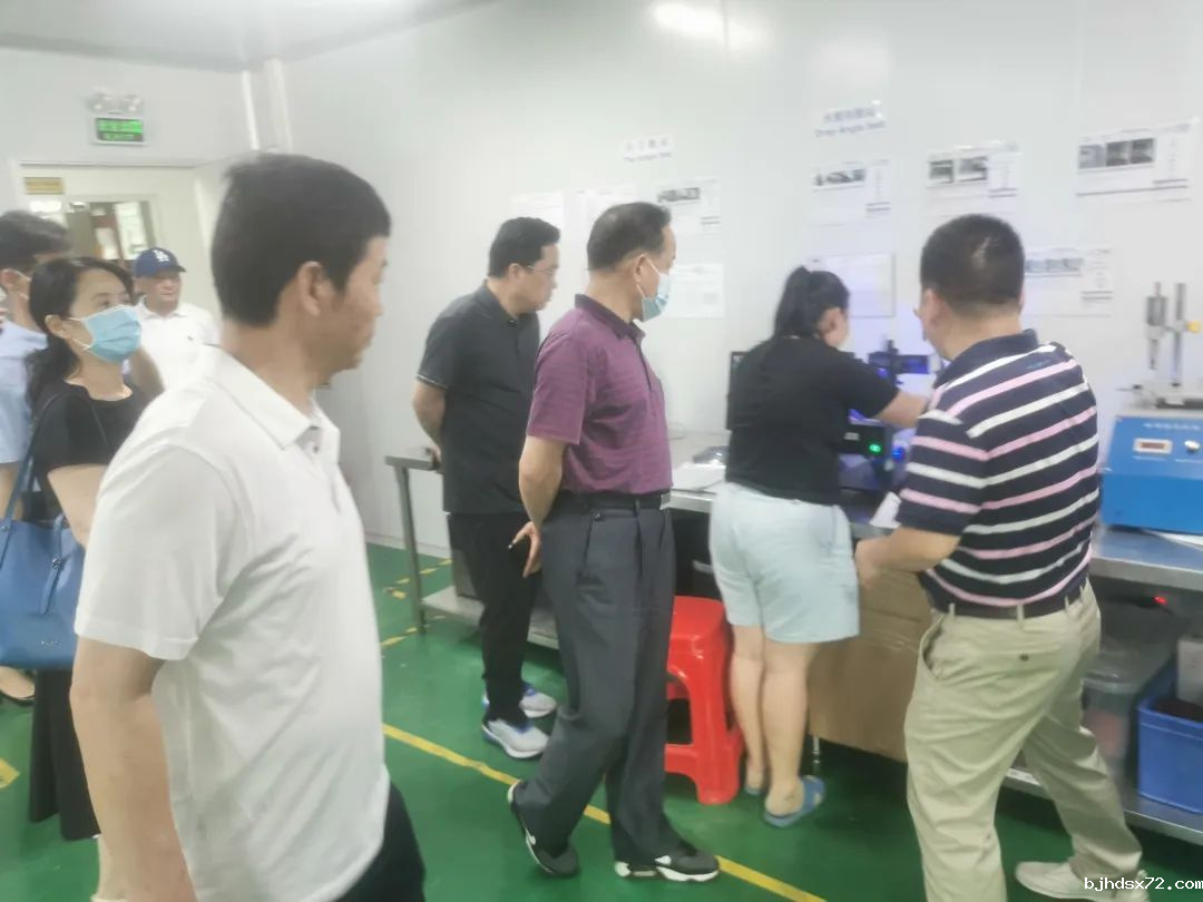 又一高新技术企业！安徽某地方政府领导一行顺利考察电子产品玻璃盖板投资选址项目